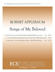 Songs of My Beloved: 1.Kol Dodi Hinei Zeh Bah SSAA choral sheet music cover Thumbnail